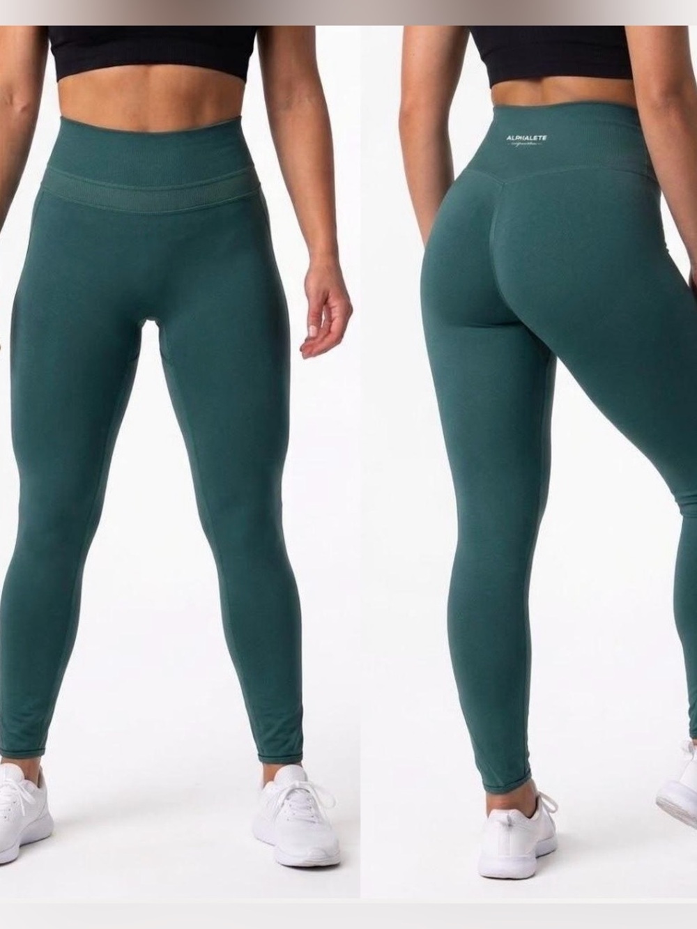 Alphalete Alphalux Teal Leggings